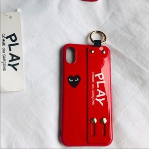 🆕Comme de Garçons PLAY iPhone X/iPhone10 case
